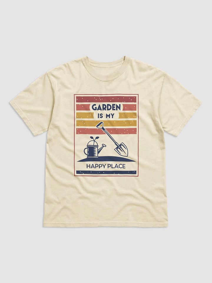 Garden is My Happy Place Vintage Garden Tee product image (1)