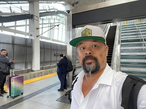 Metro Train at LAX Airport