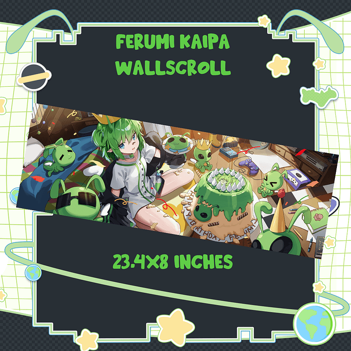 Ferumi Bday Wallscrolls [PREORDER] product image (1)
