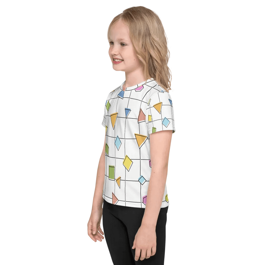 Geometric Playground Kids T-Shirt product image (3)