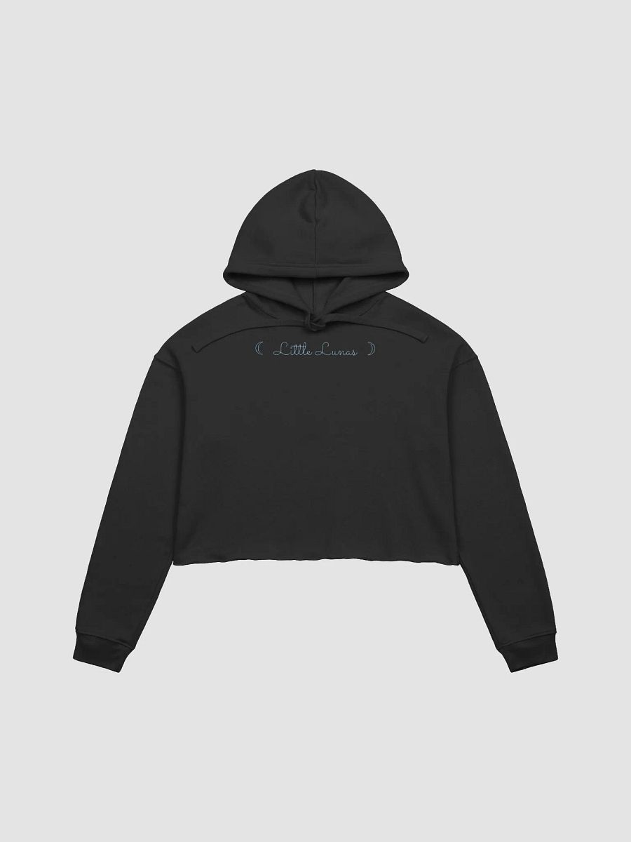 Little Lunas Cropped Hoodie - Blue product image (3)