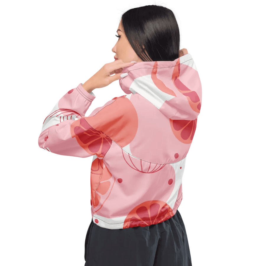 Citrus Slice Dreams Women's Windbreaker product image (3)