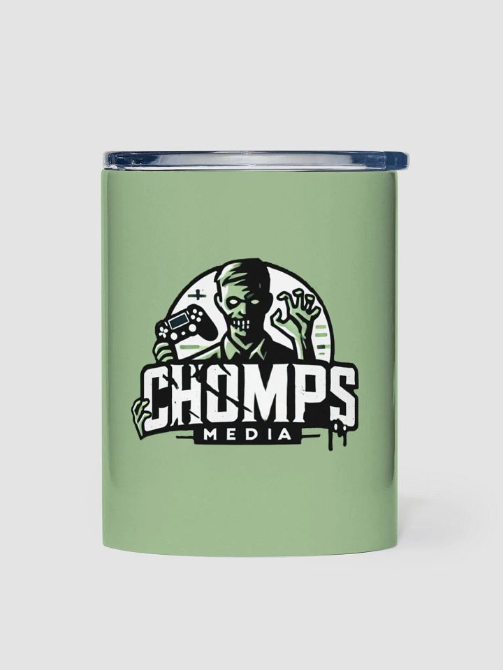 Official ChompsMedia Logo 10oz Stainless Steel Tumbler product image (2)