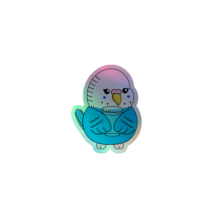 Hydrate Holographic Sticker product image (1)