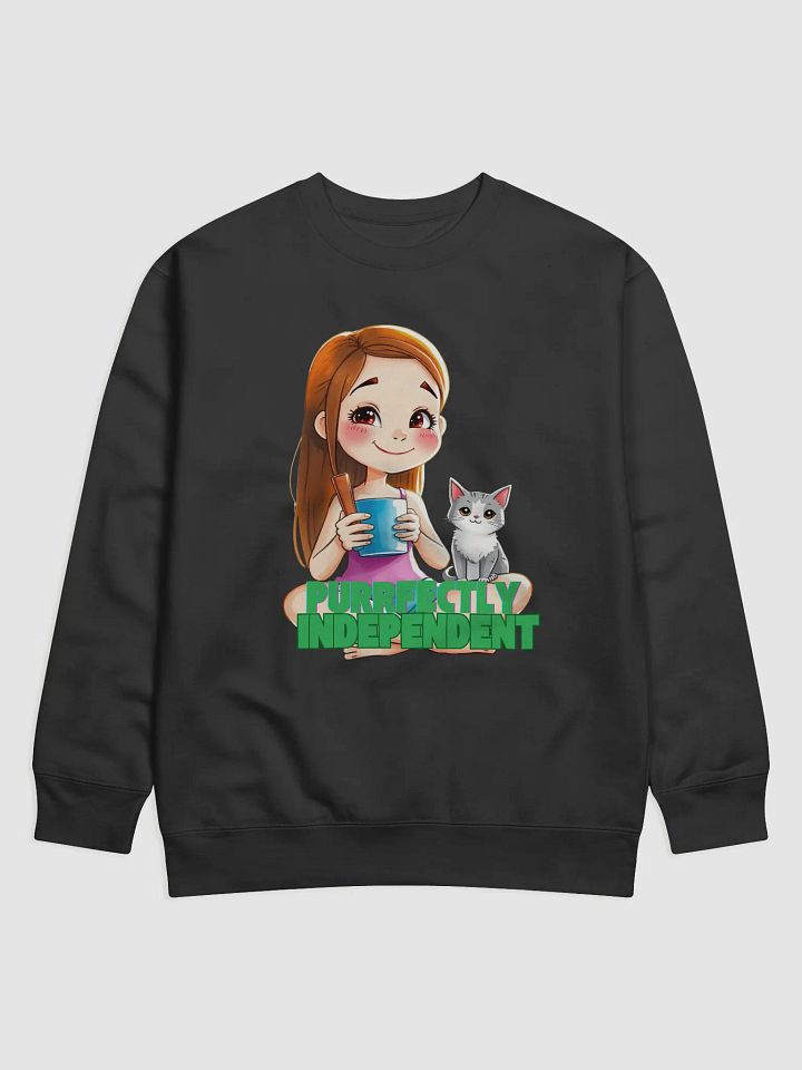 Purrfectly Independent Sweatshirt product image (1)
