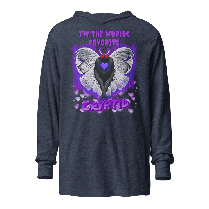World’s Favorite Cryptid Long Sleeve Hooded Tee product image (5)