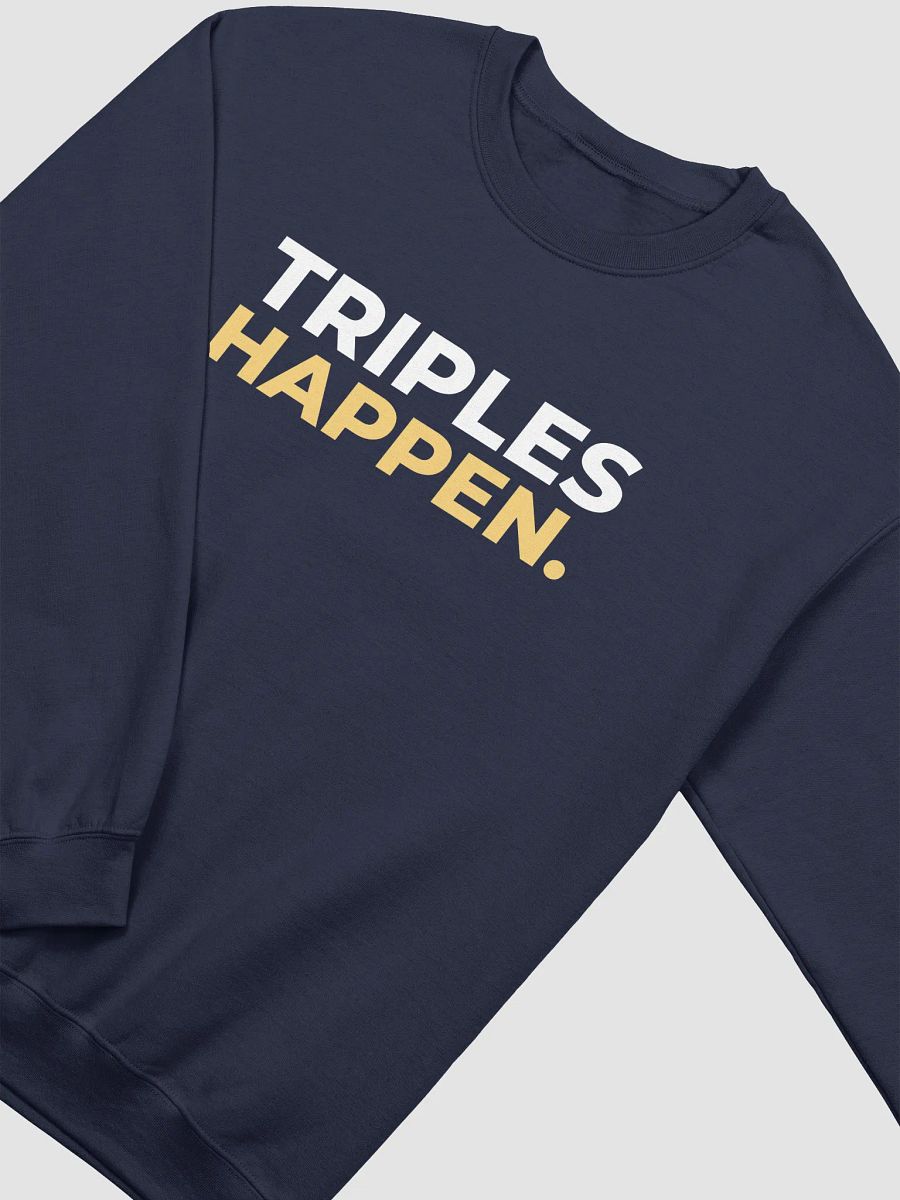 Triples Happen. Classic Crewneck Sweatshirt product image (14)