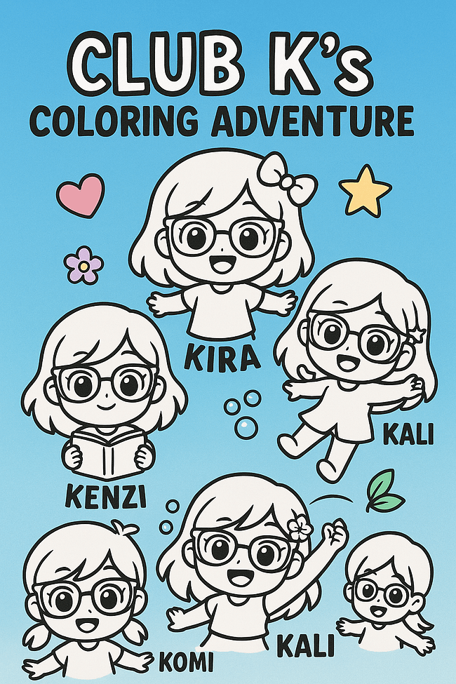 Club K Coloring Book