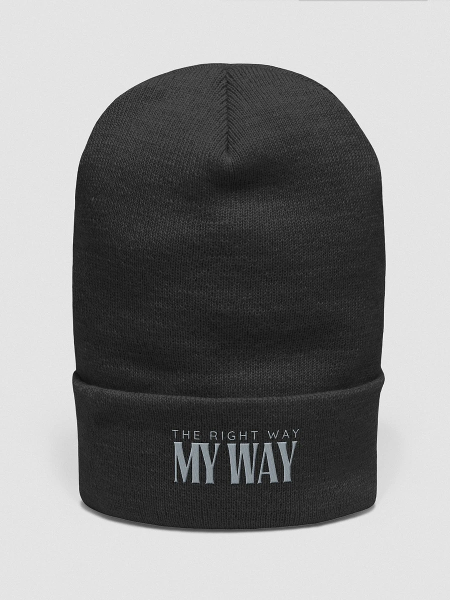 MY WAY Embroidered Beanie product image (1)