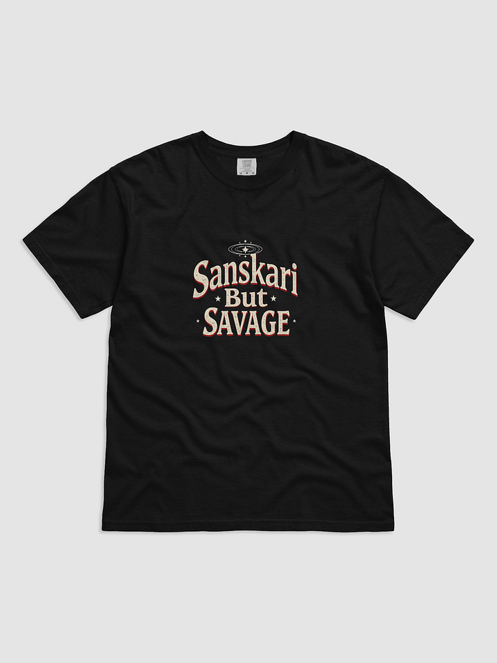 Sanskrit But Savage T Shirt product image (1)
