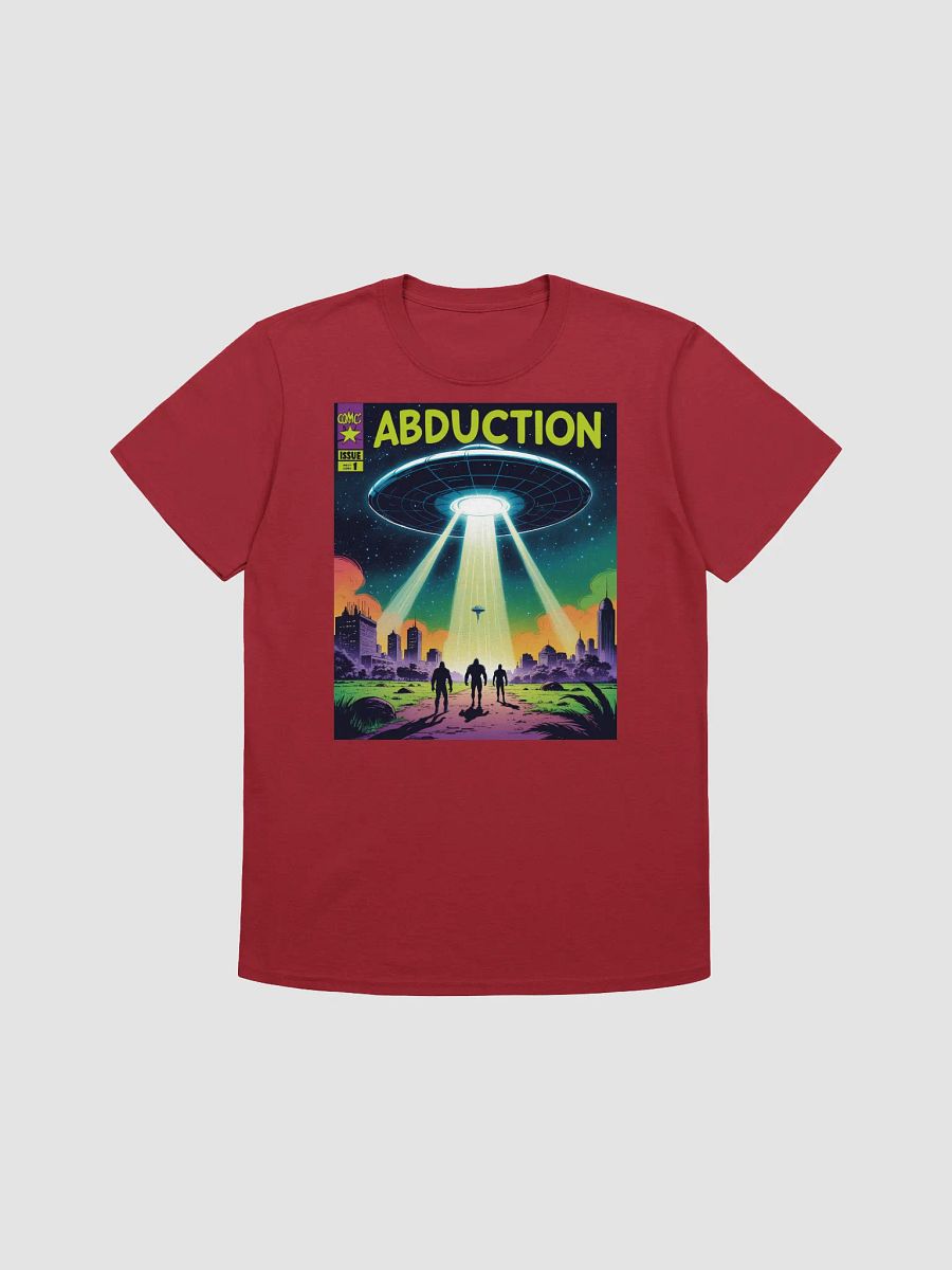 1970s Sci-Fi Comic T-Shirt – Retro Alien Abduction Art product image (18)