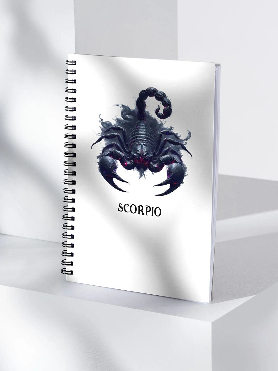 Mythical Scorpio Spiral Notebook product image (4)