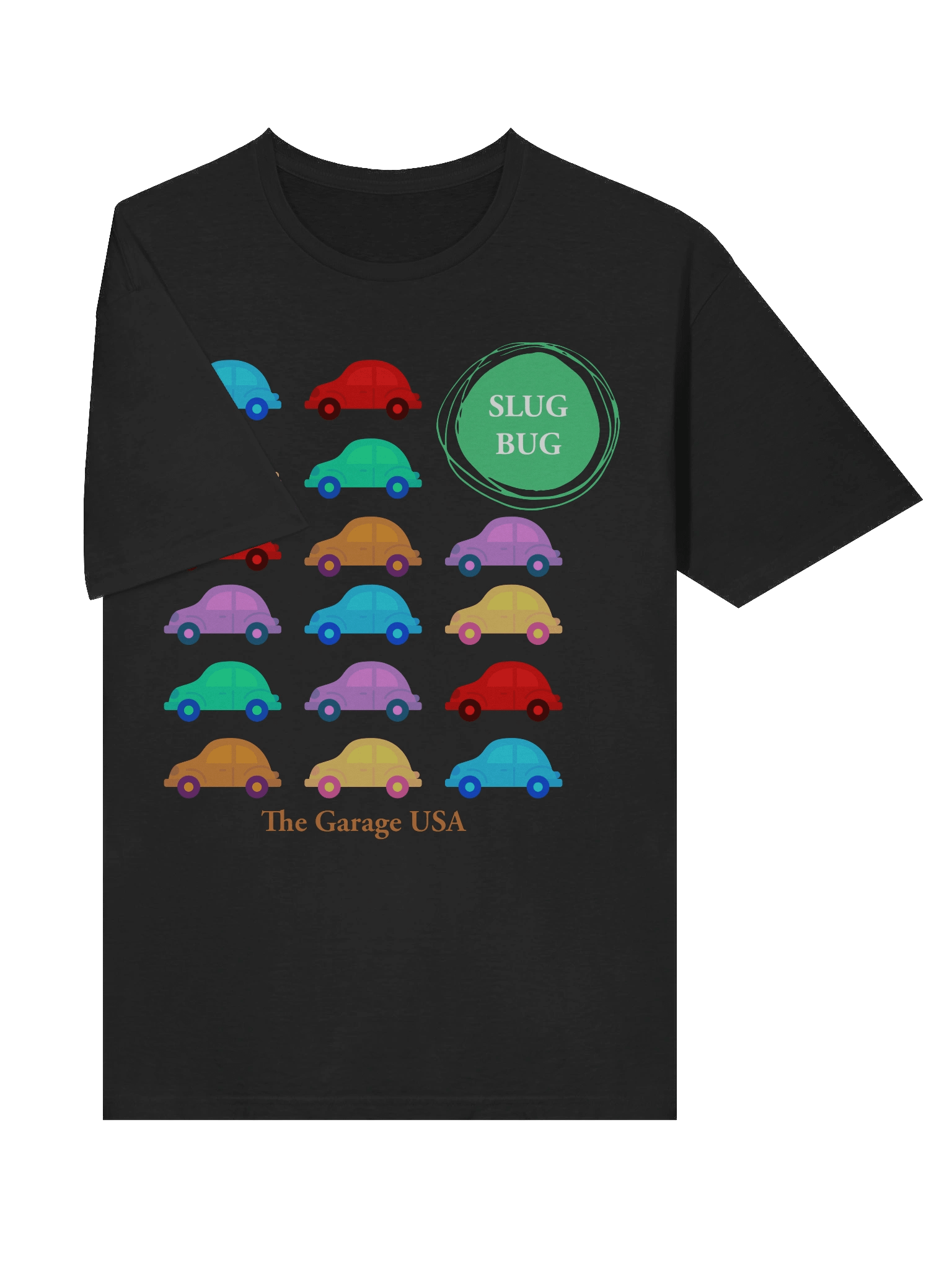 Slug Bug Multi-Colored T-Shirt (unisex) product image (5)