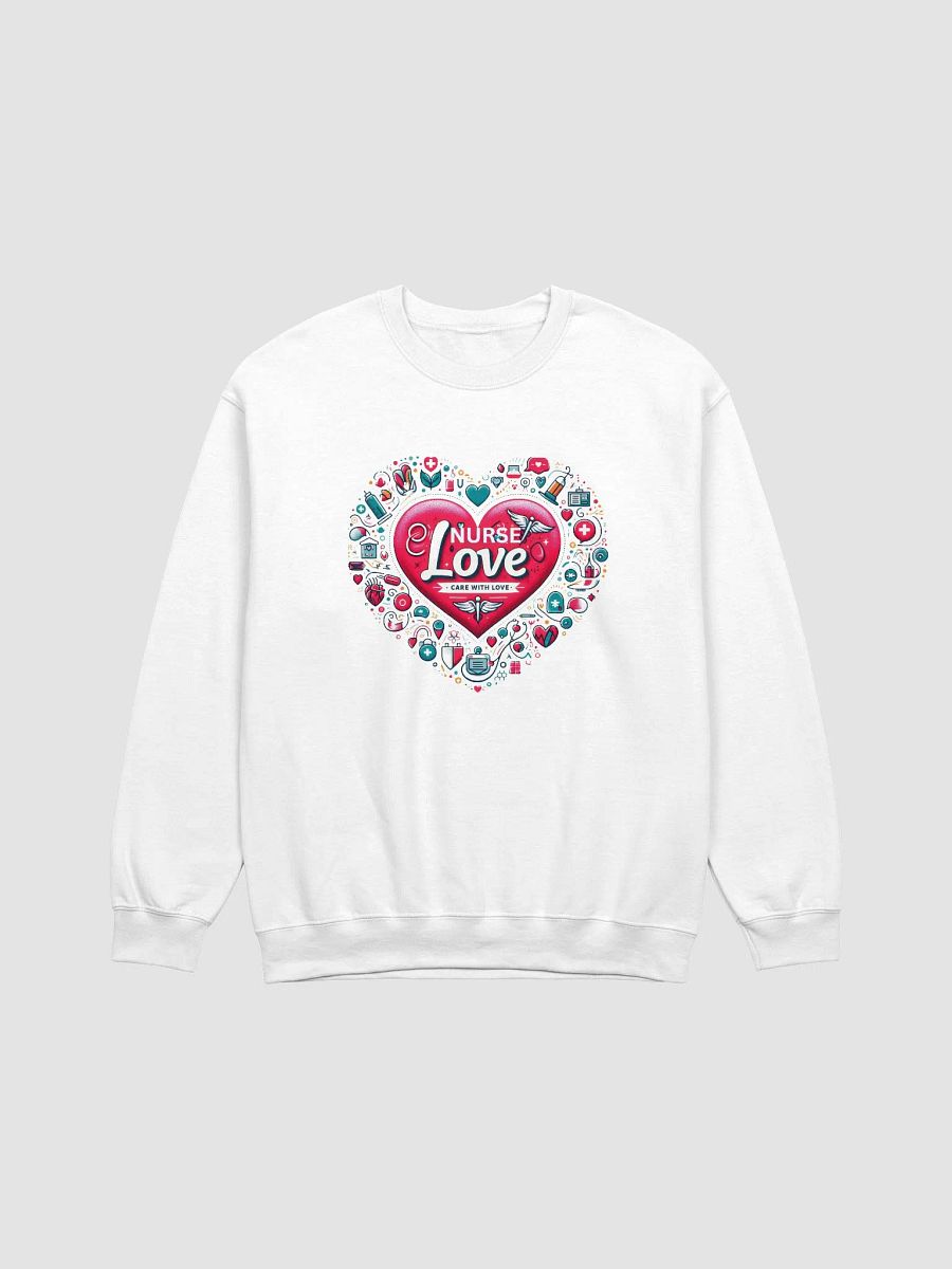 Nurse Love Heartbeat Crewneck product image (2)