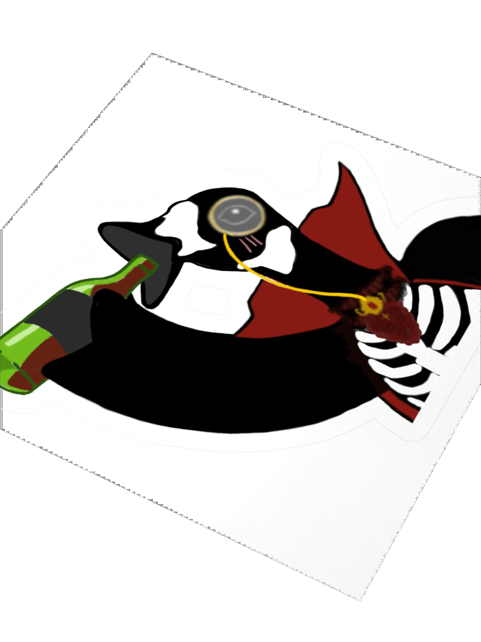 Drunk Doom Sticker product image (3)