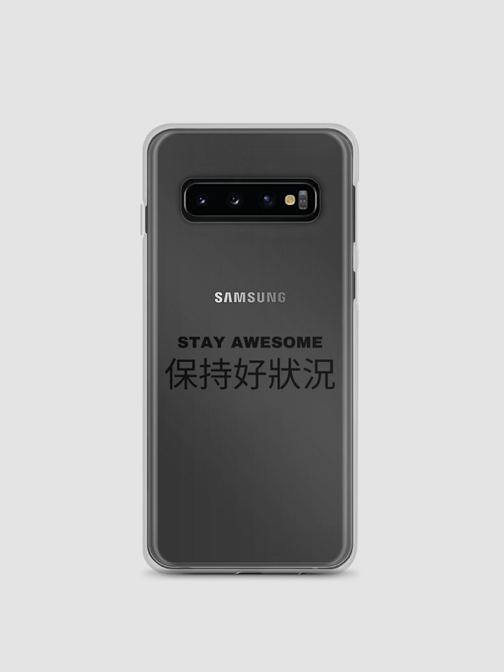Samsung Stay Awesome Case (Black) product image (1)