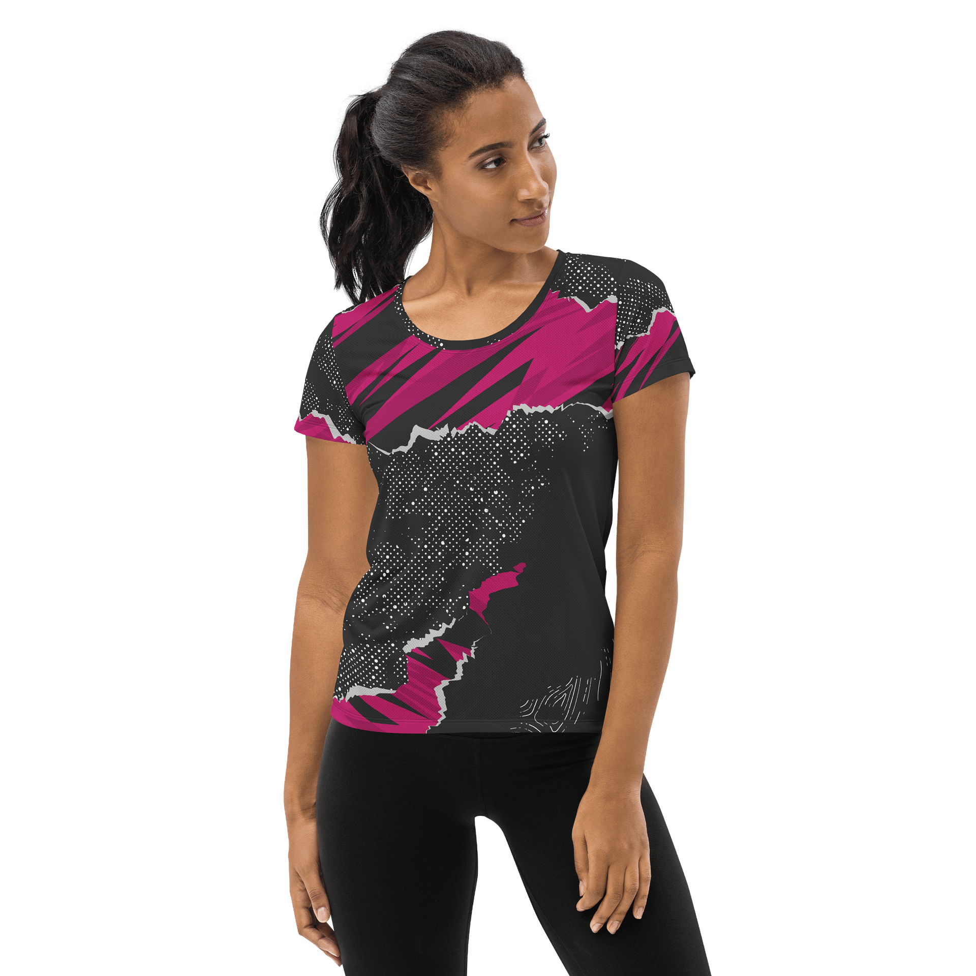 Purple Flash | Women's Athletic T-Shirt product image (4)