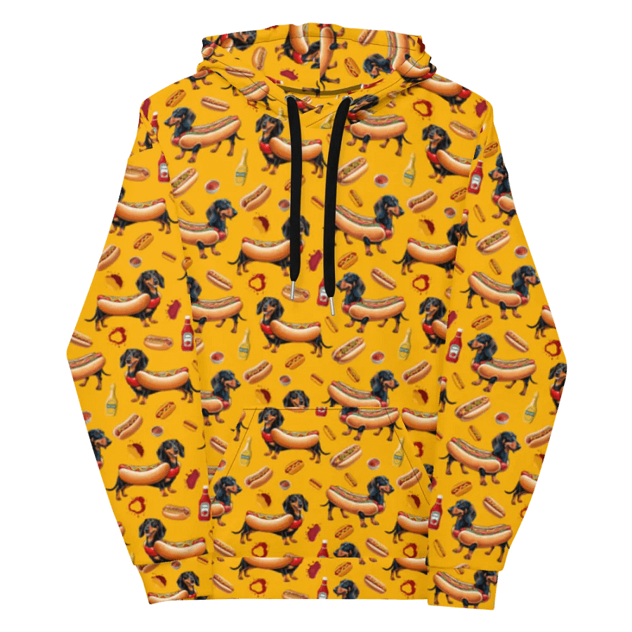 Dachshund Delight All-Over Hoodie (Primal) product image (12)