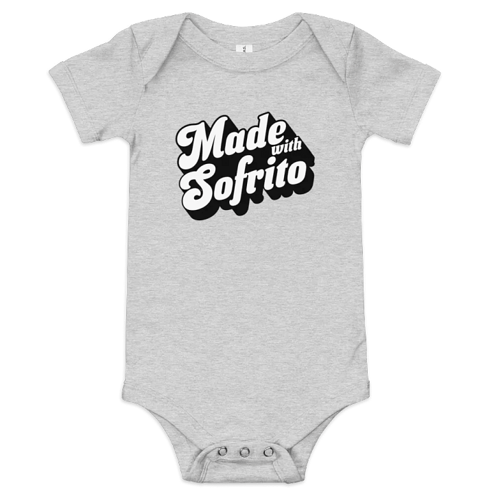Made with Sofrito Bodysuit para Bebés product image (1)