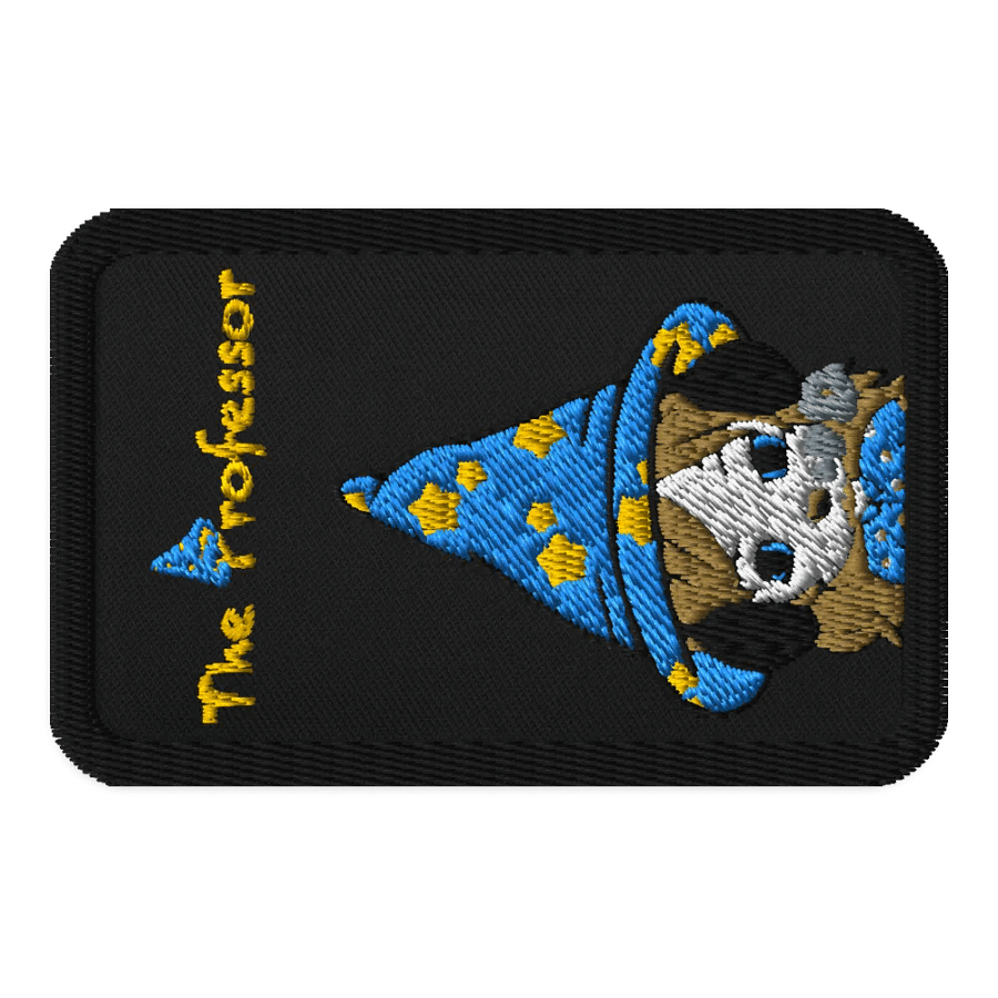 The Professor Embroidered Patch product image (1)