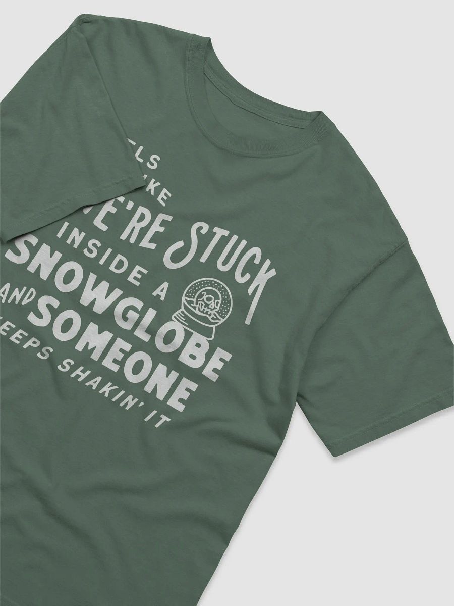 Snowglobe Censored Heavyweight Tee (Dark) (BB x CC) product image (2)