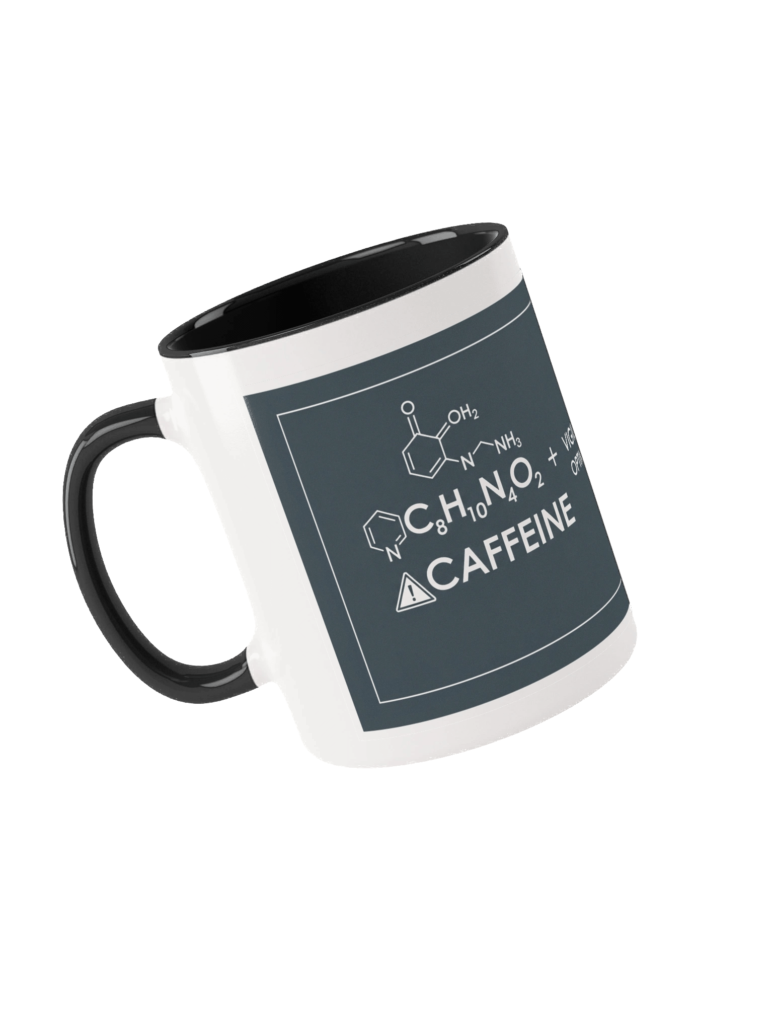 Vigilance Alert: Caffeine Chemical Structure Mug product image (21)