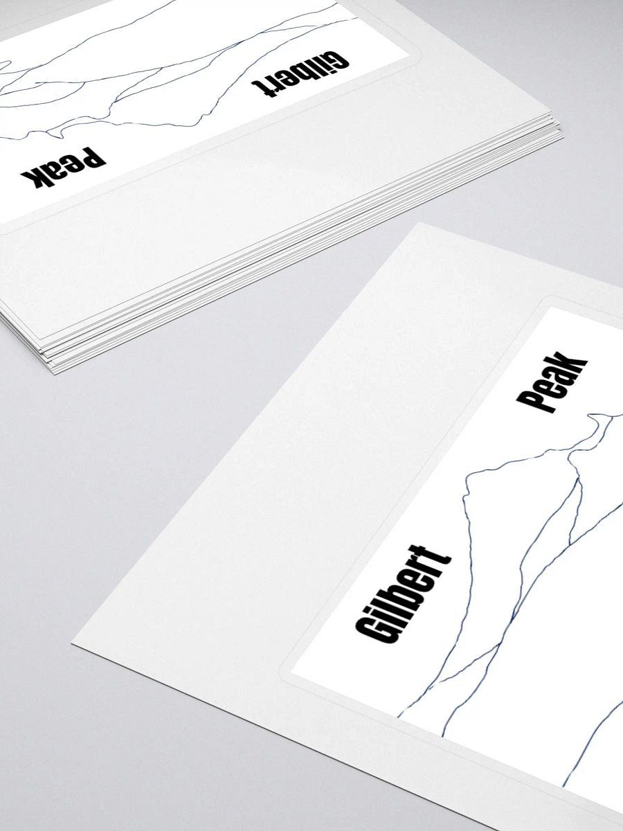 Gilbert Peak sticker product image (10)