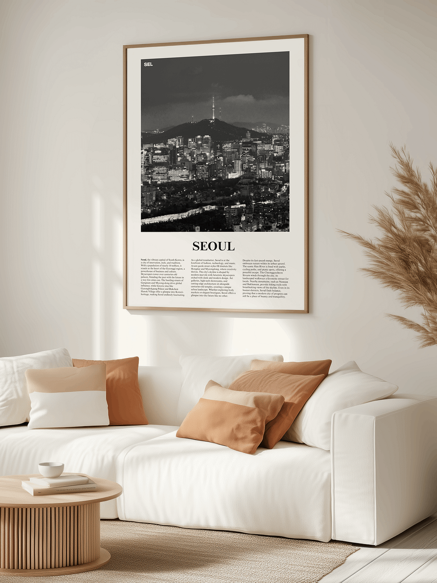 Seoul 01 Newspaper Poster product image (3)