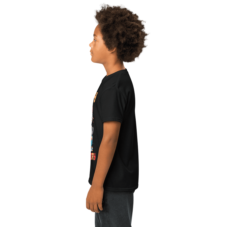 Happy Birthday (Cat With Noodles) T-Shirt For Kids product image (6)