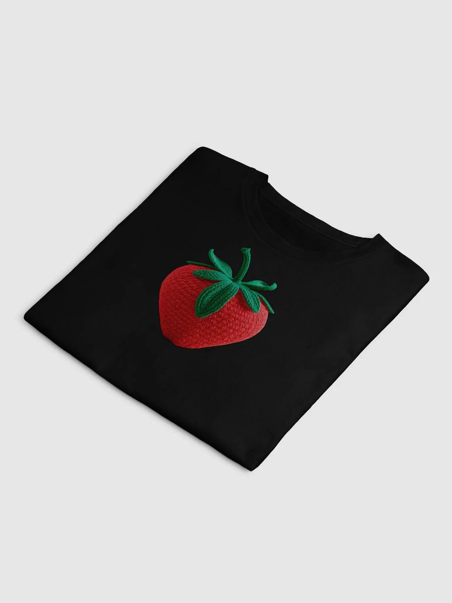 CozyAvocado Women's Premium Strawberry Crop Top #3 product image (4)