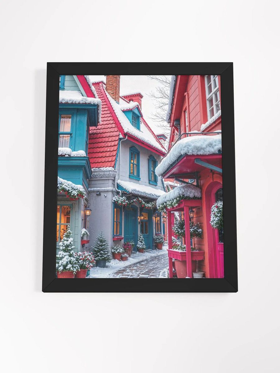 Winter Street Framed Print product image (22)