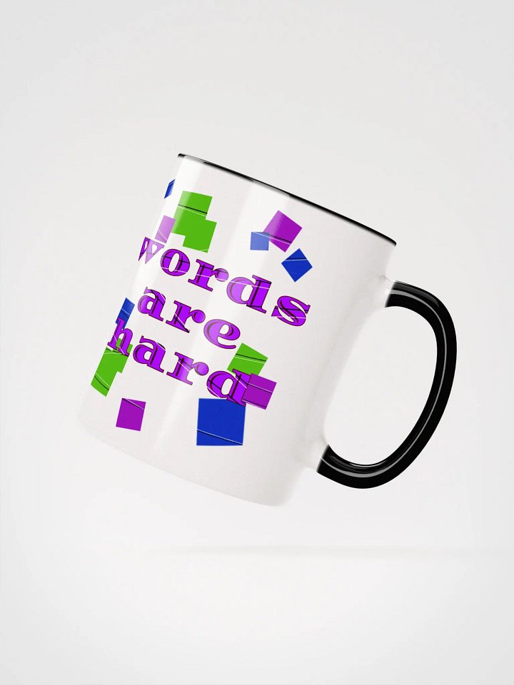words are hard mug product image (13)
