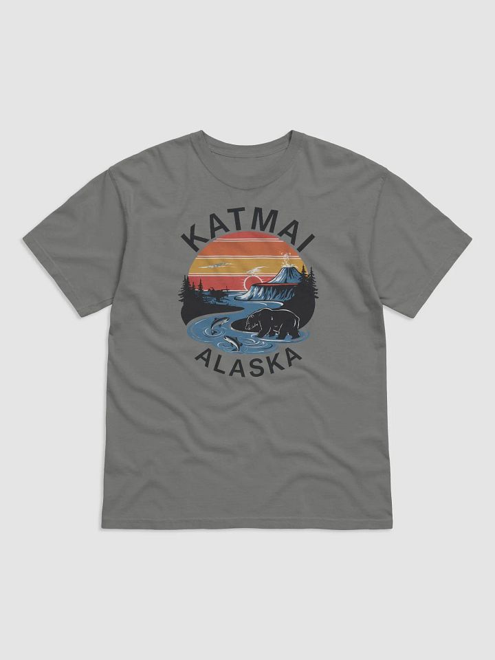 Katmai Alaska Bear Landscape T-Shirt product image (2)