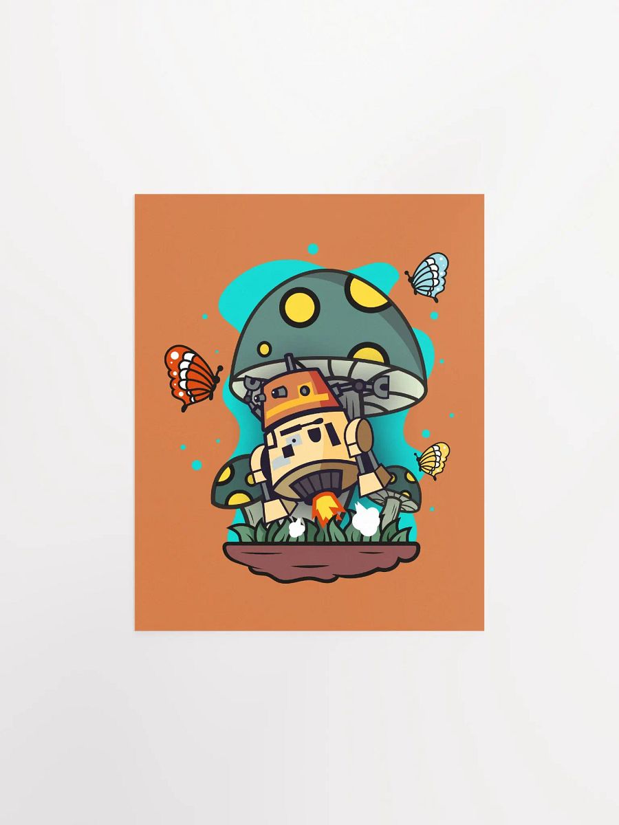 War and Mushrooms Poster Print product image (2)