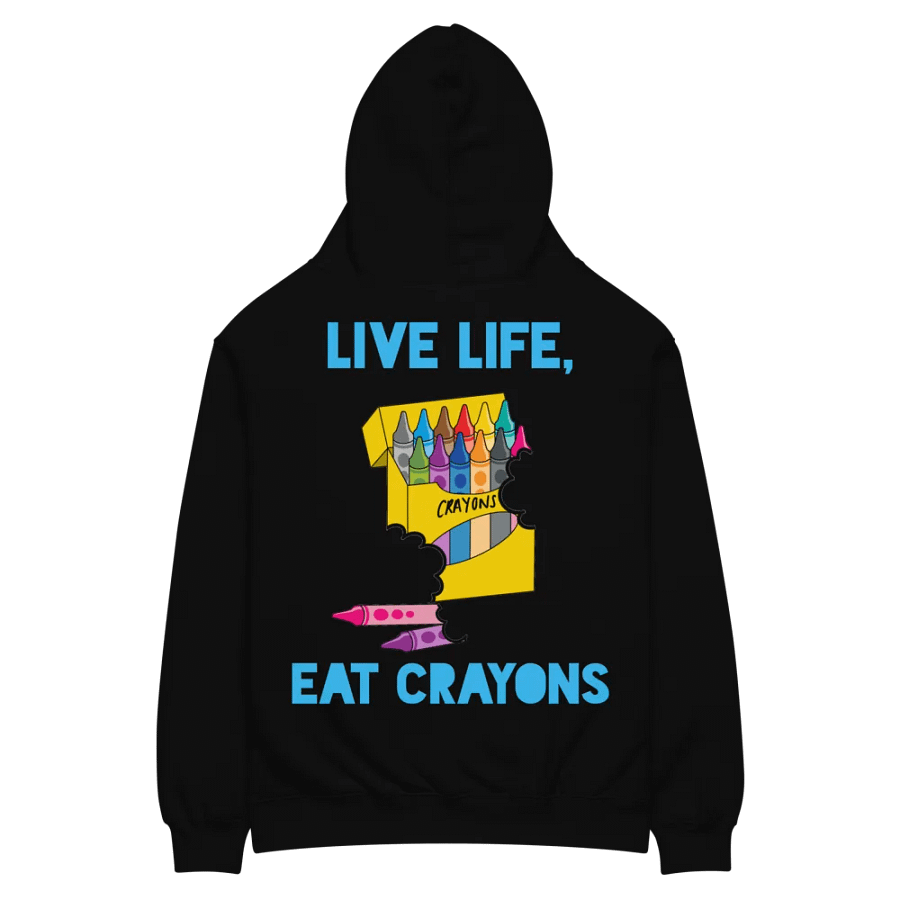 Bite Me Yellow Crayon Box Hoodie product image (3)