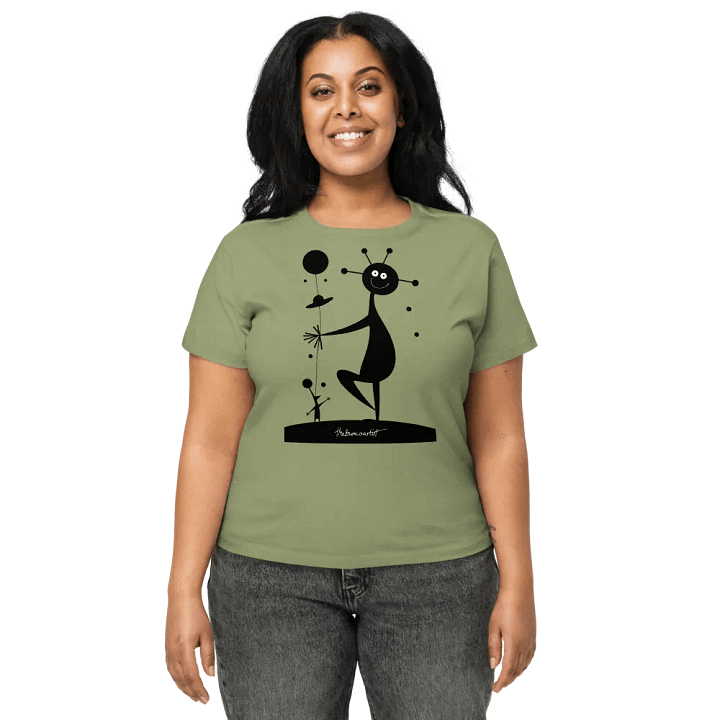 Cotton Heritage Women's High-Waisted Tee product image (1)