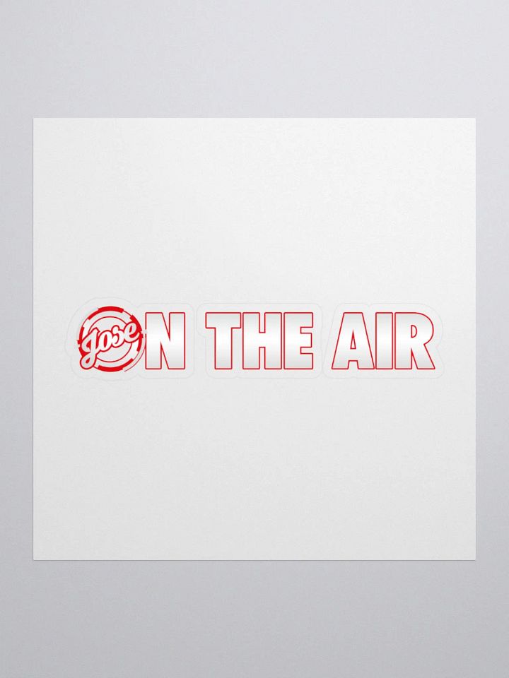 On The Air Sticker (Horizontal) product image (2)