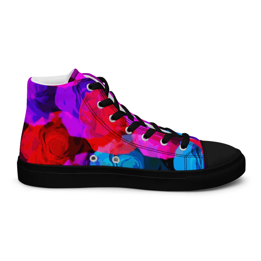 punk rose High Top Canvas shoes (womens) product image (8)
