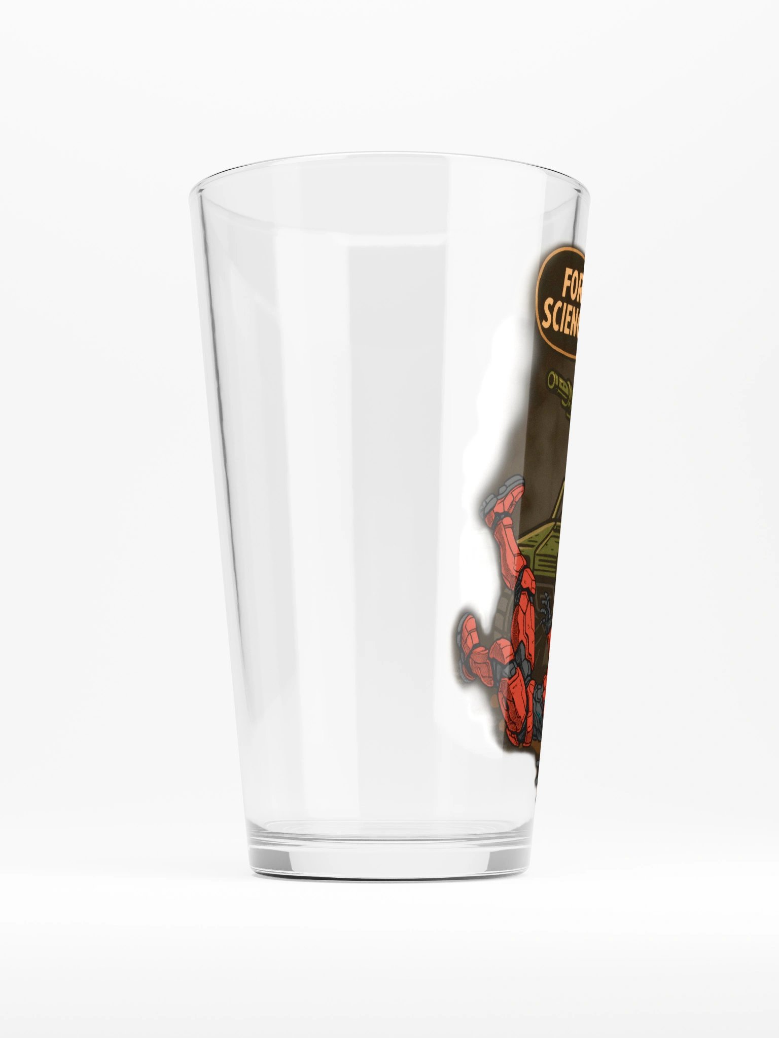 FOR SCIENCE! Shaker Pint Glass product image (2)