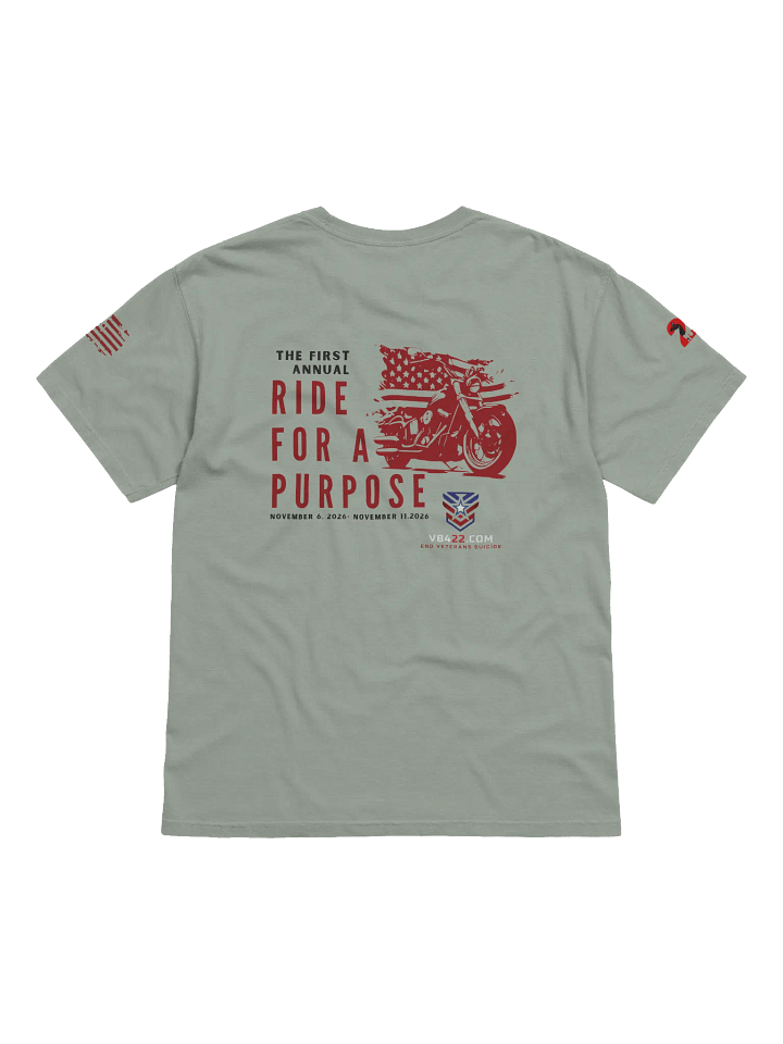RIDE FOR A PURPOSE TEE product image (2)