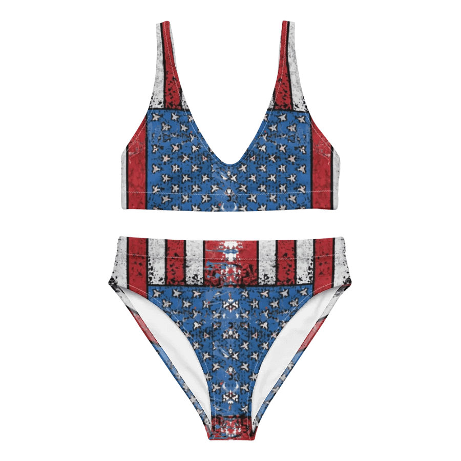 Stars and Stripes Splatter bikini product image (9)