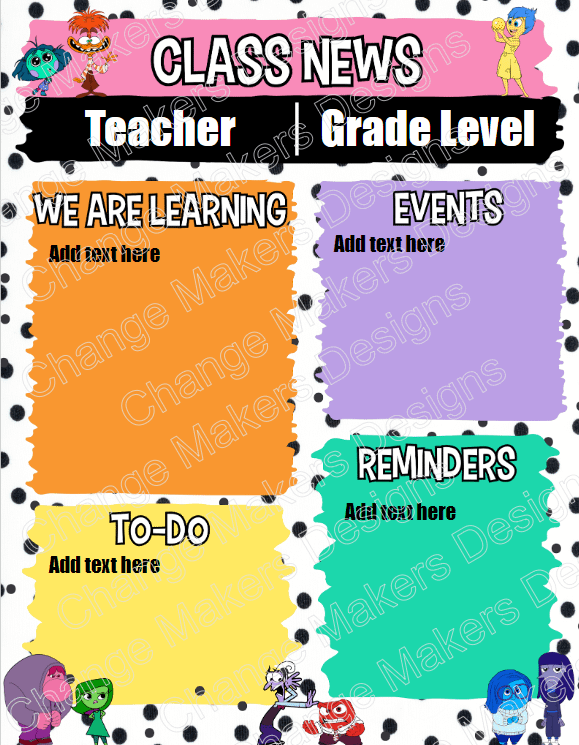Copy of Inside Out Bundle- Bulletin Board, SEL Check In & Teacher Resource product image (5)