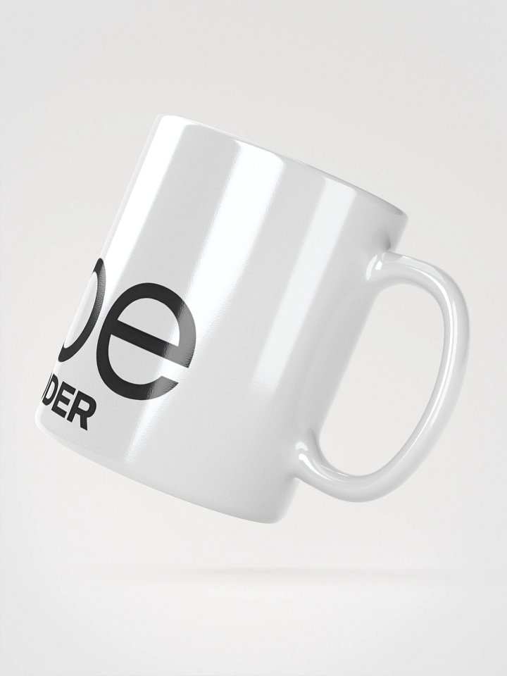 Vibe Coder White Glossy Mug product image (5)