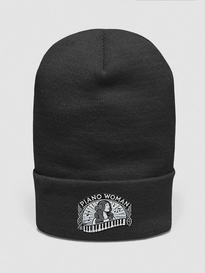 Piano Woman - Limited Edition Melodic Muse Cuffed Beanie product image (4)