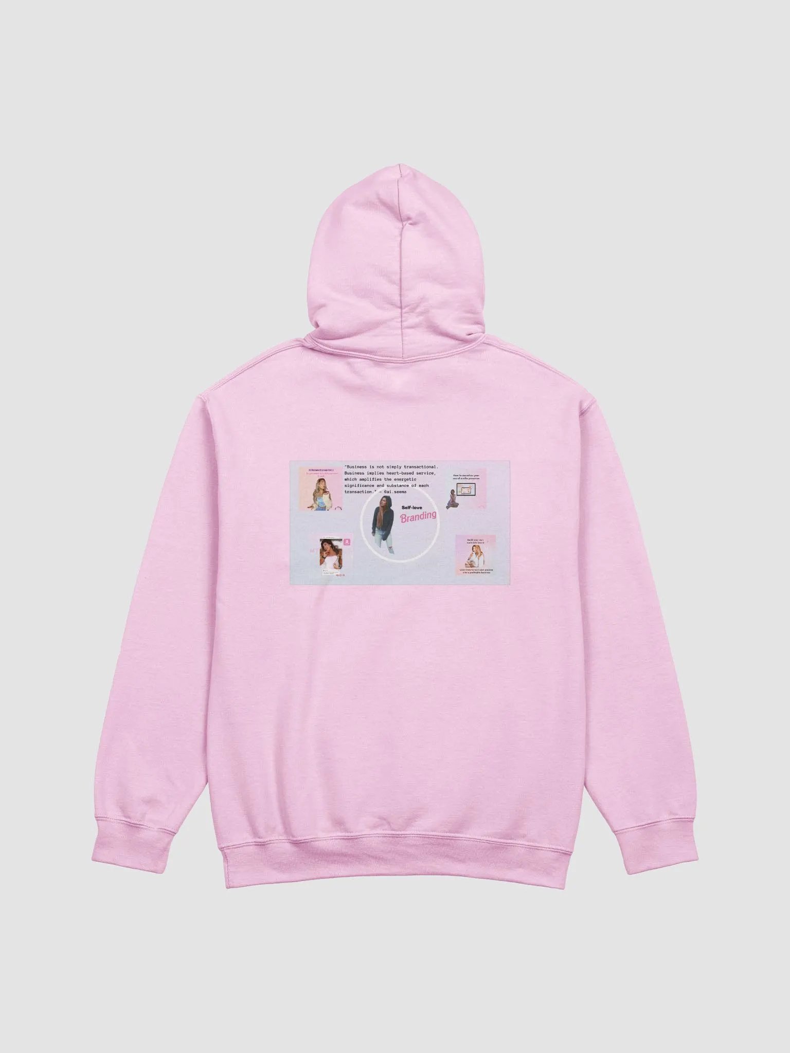 Click me pink Hoodie product image (4)