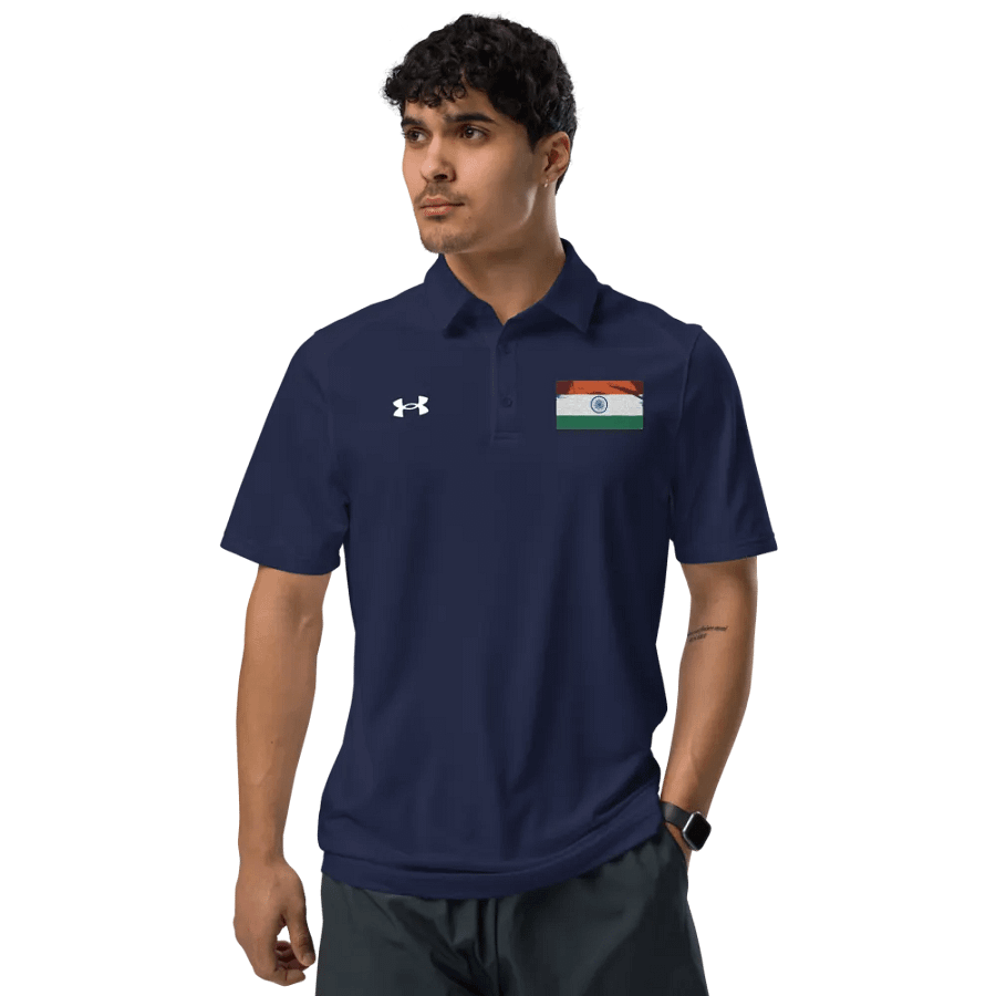Saffron Wheel Men's Polo product image (10)