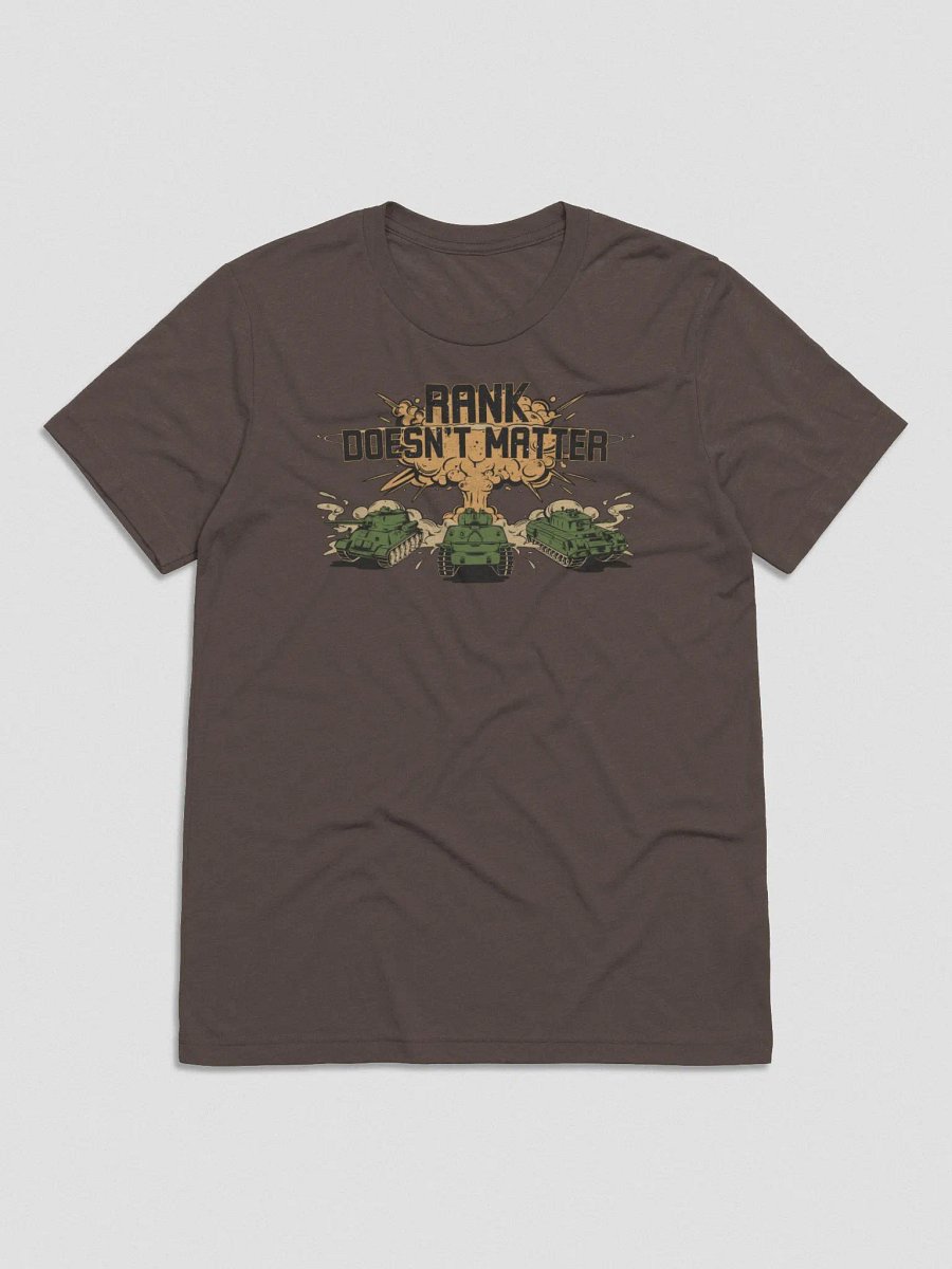 Rank Doesn't Matter (Triblend Shirt) product image (4)