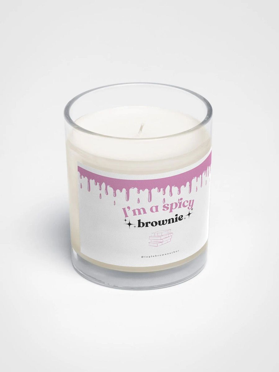 Candle - "I'm a spicy brownie" product image (2)