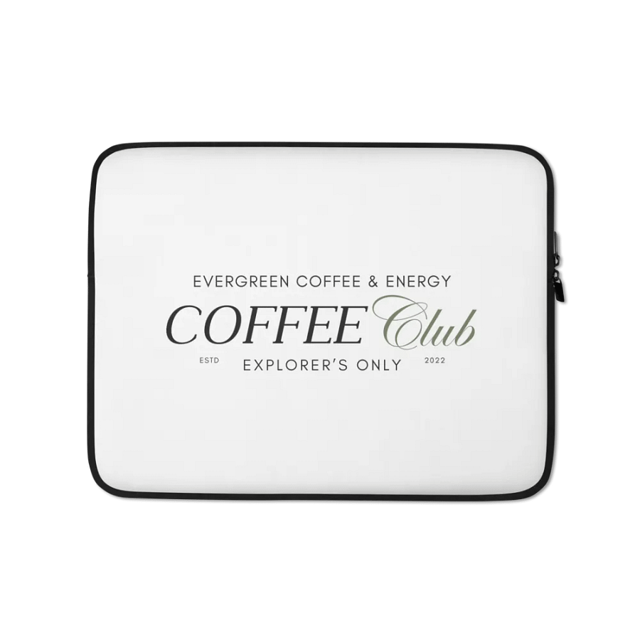 Sip Society | Coffee Club Laptop Case product image (1)