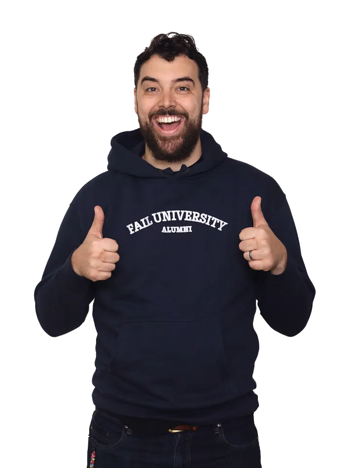 Fail University Hoodie (Embroidered) product image (1)